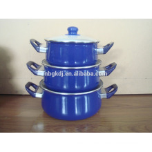 3pcs enamel dinner & cassrole sets
 3pcs enamel dinner & cassrole sets